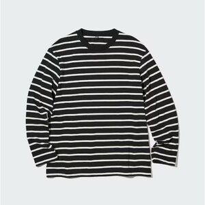 Uniqlo striped long sleeve tee